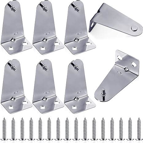 metal window brackets horizontal|Set of 8 Metal Hold Down Brackets Silver Blinds Brackets Blind .